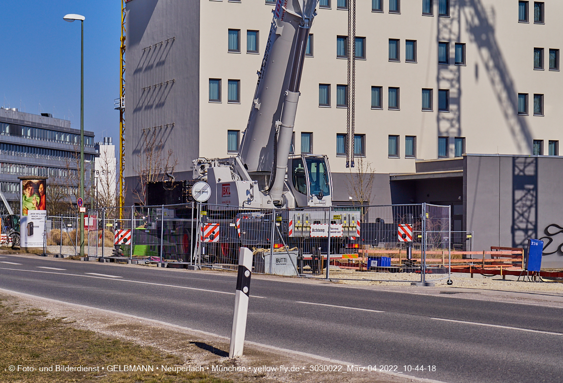 04.03.2022 - Baustelle R.EVO in Neuperlach-Süd